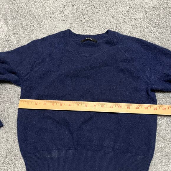 Quince Deep Blue Crew Neck Sweater - Picture 5 of 13